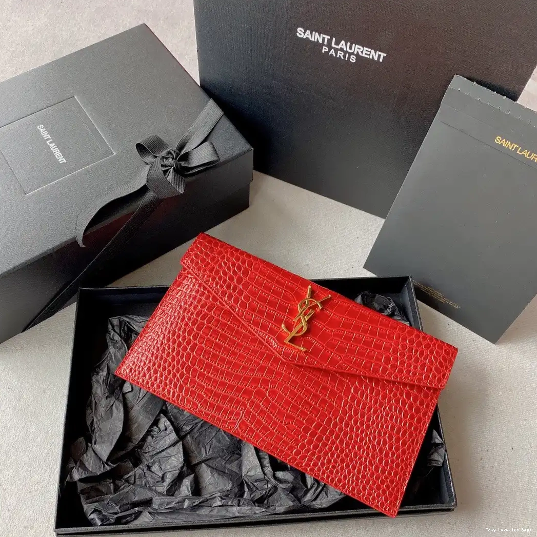 Tony Luxuries UPTOWN POUCH-27*16*2cm YSL 0508